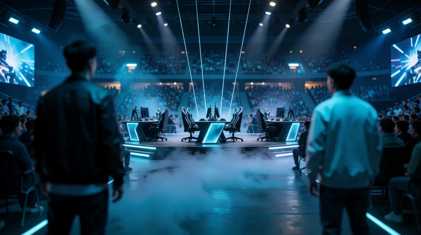 Esport stadion atmoszféra